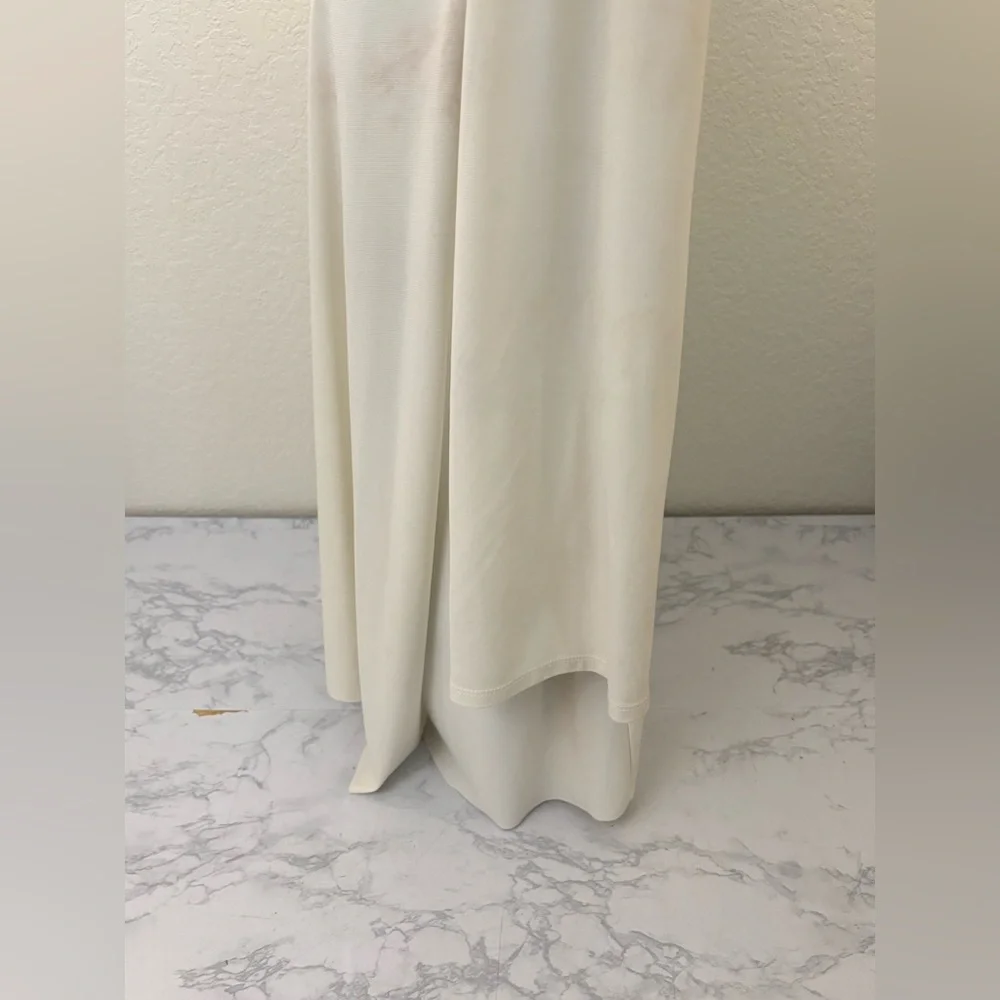 Vtg R&M Richards by Karen Kwong Sz 2x Womens Open Cardigan Cream Ivory Drape​ - Picture 5 of 9